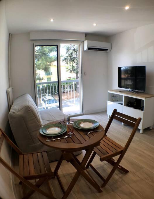 Nice Bas Cimiez- Coquet F1, Climatisee, Parking Экстерьер фото